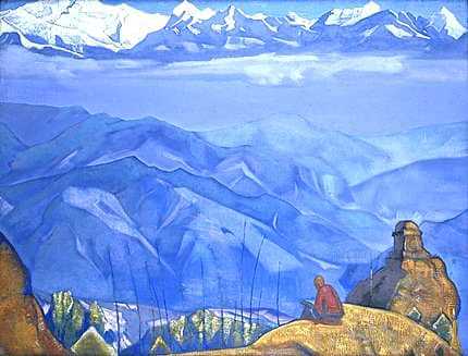 Tableau Agartha peint pas Nicolas Roerich